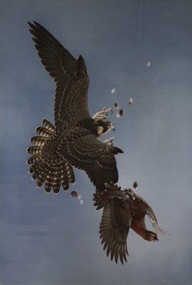 Lot 2408 - Raymond Cyril Watson (1935-1994) - The attack,...