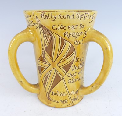 Lot 1065 - Ewenny Pottery - a political commemorative...