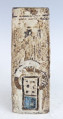 Lot 1071 - A 1970s Troika Pottery coffin vase, opposing...