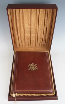 Lot 2044 - Argentina railway interest, an illuminated...