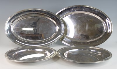 Lot 2166 - A Christofle of France silver plated oval...