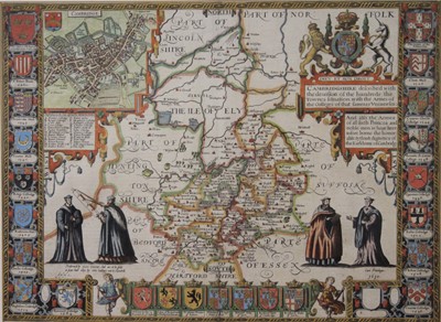 Lot 2376 - Cambridgeshire. Speed (John): Cambridgeshire...