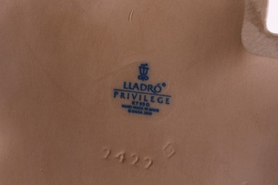 Lot 4 - A Lladro pottery figure of a lady 'Privilege',...