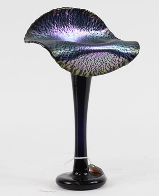 Lot 75 - Richard Golding - an iridescent studio glass...