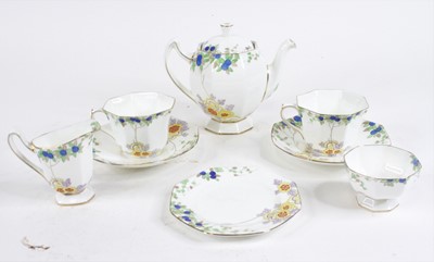 Lot 95 - A Royal Doulton Art Deco style tete-a-tete...