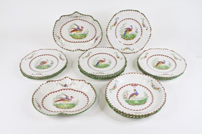 Lot 115 - A Copeland Spode Vienna Bird pattern part...