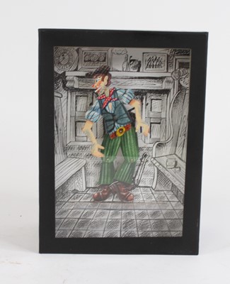 Lot 117 - An automata of Steve Monk step dancing at the...