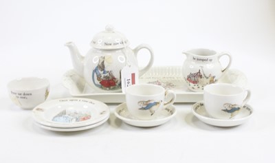 Lot 162 - A Wedgwood Peter Rabbit miniature tete-a-tete...