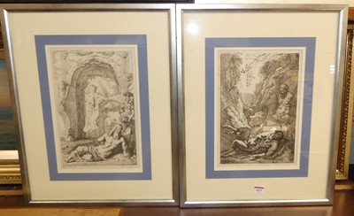 Lot 1055 - Joachim von Sandrart (1606-1688) two...