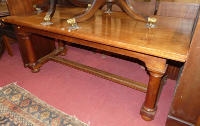 Lot 1259 - A walnut refectory table in the 17th century...