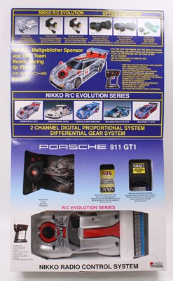 Lot 1902 - Nikko Radio Controlled Porsche 911 GT1, housed...