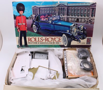 Lot 718 - A Pocher No. K72 1/8th scale model kit of a...