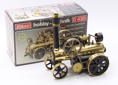 Lot 5 - Wilesco D430 Locomobile Steam Engine, of usual...
