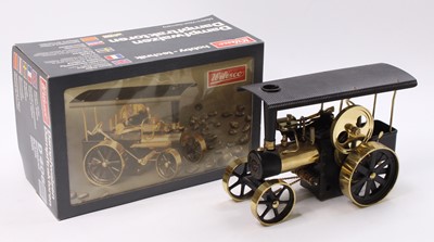 Lot 7 - Wilesco D406 Traction Engine, appears to have...