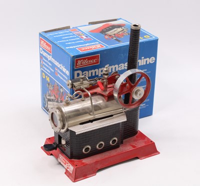 Lot 18 - A Wilesco D14 Stationary horizontal steam...