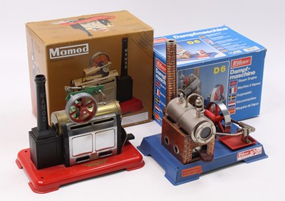 Lot 19 - A Wilesco D6 Stationary Steam Engine, of usual...