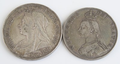 Lot 2035 - Great Britain, 1887 double florin, Victoria...