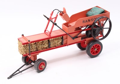 Lot 33 - A scratch built Ransomes vintage baler,...