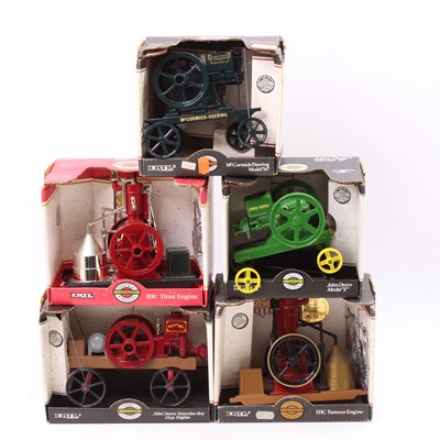 Lot 43 - A collection of five boxed ERTL 1/6 and 1/8...