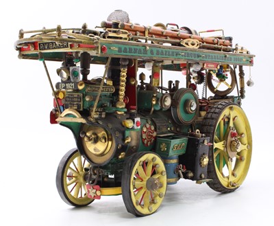Lot 48 - An approx 1" scale scratch built model of an...