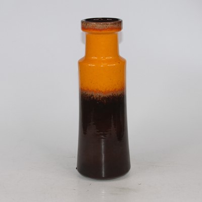 Lot 68 - A West German pottery vase, of tapered...