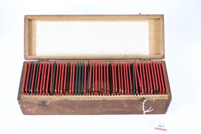 Lot 141 - A collection of glass magic lantern slides,...