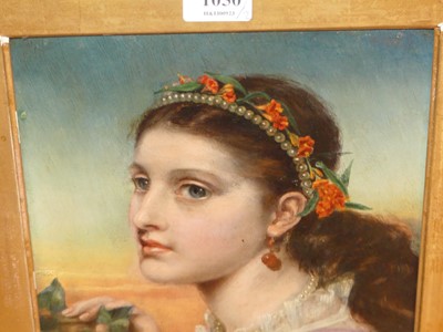 Lot 1050 - Late 19th century Pre-Raphaelite school - Bust...