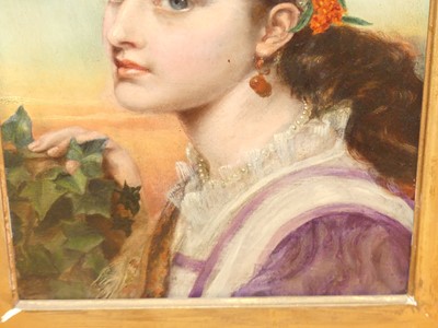 Lot 1050 - Late 19th century Pre-Raphaelite school - Bust...