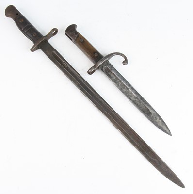 Lot 26 - A Remington No.5 Export bayonet, the 20.5cm...