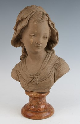 Lot 2045 - After Jean-Antoine Houdon (1741-1828), a...