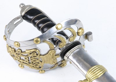 Lot 43 - A reproduction 1874 pattern State Sword of the...