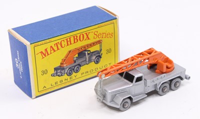Lot 1445 - Matchbox Lesney No. 30 Magirus-Deutz Crane...