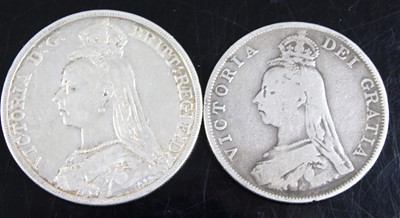 Lot 2039 - Great Britain, 1889 crown, Victoria jubilee...