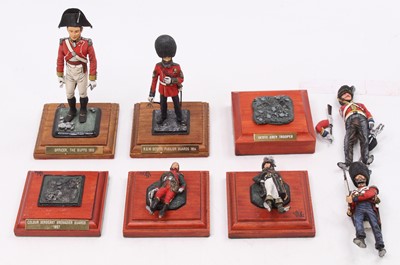 Lot 1992 - One tray containing a quantity of white metal...