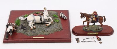 Lot 1990 - A Chas Stadden white metal model soldier group...
