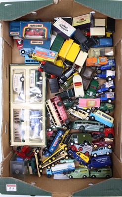 Lot 1516 - A tray of mixed play-worn diecasts with...