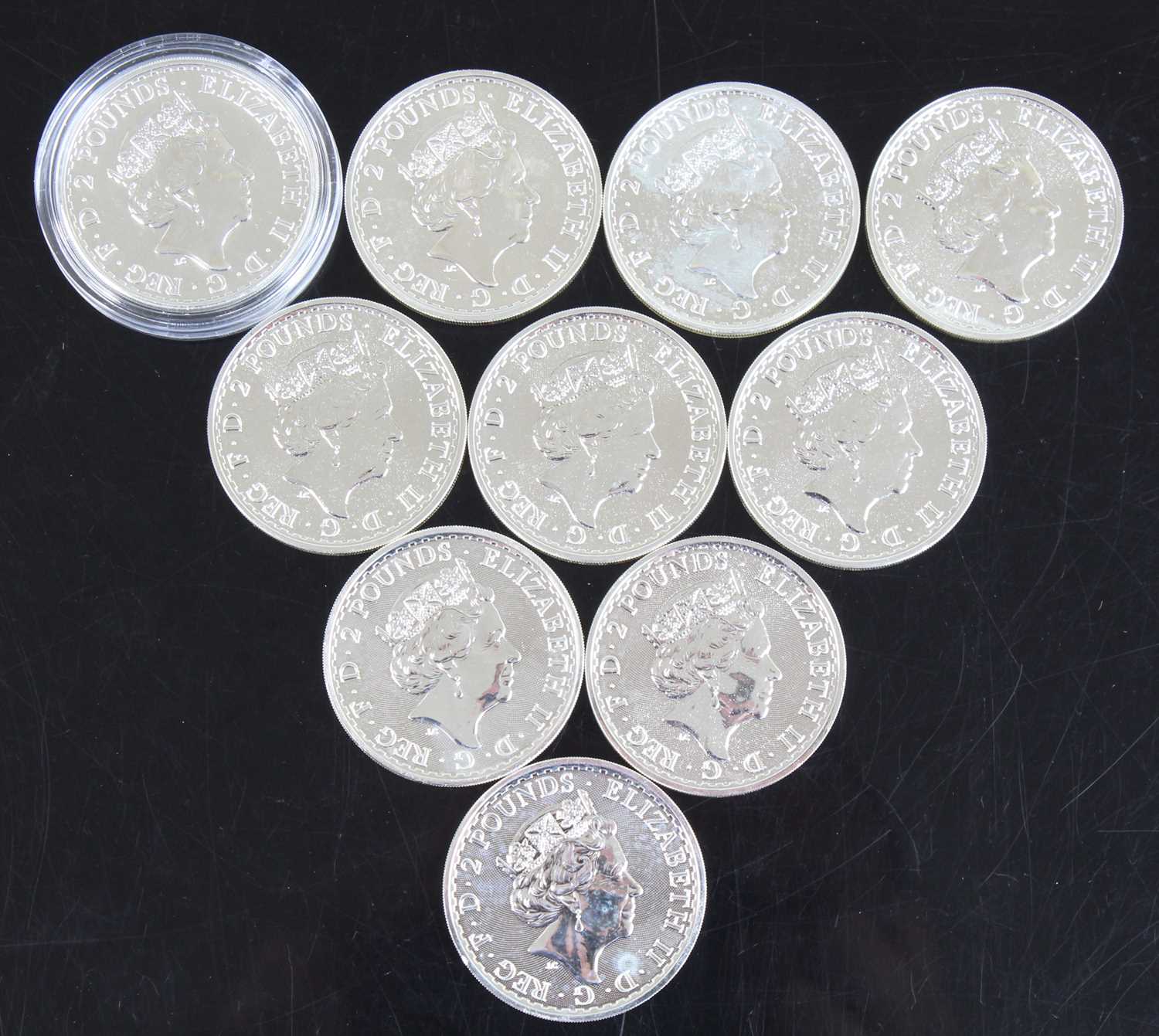 Lot 2047 - United Kingdom, Britannia 2016 1oz fine silver...