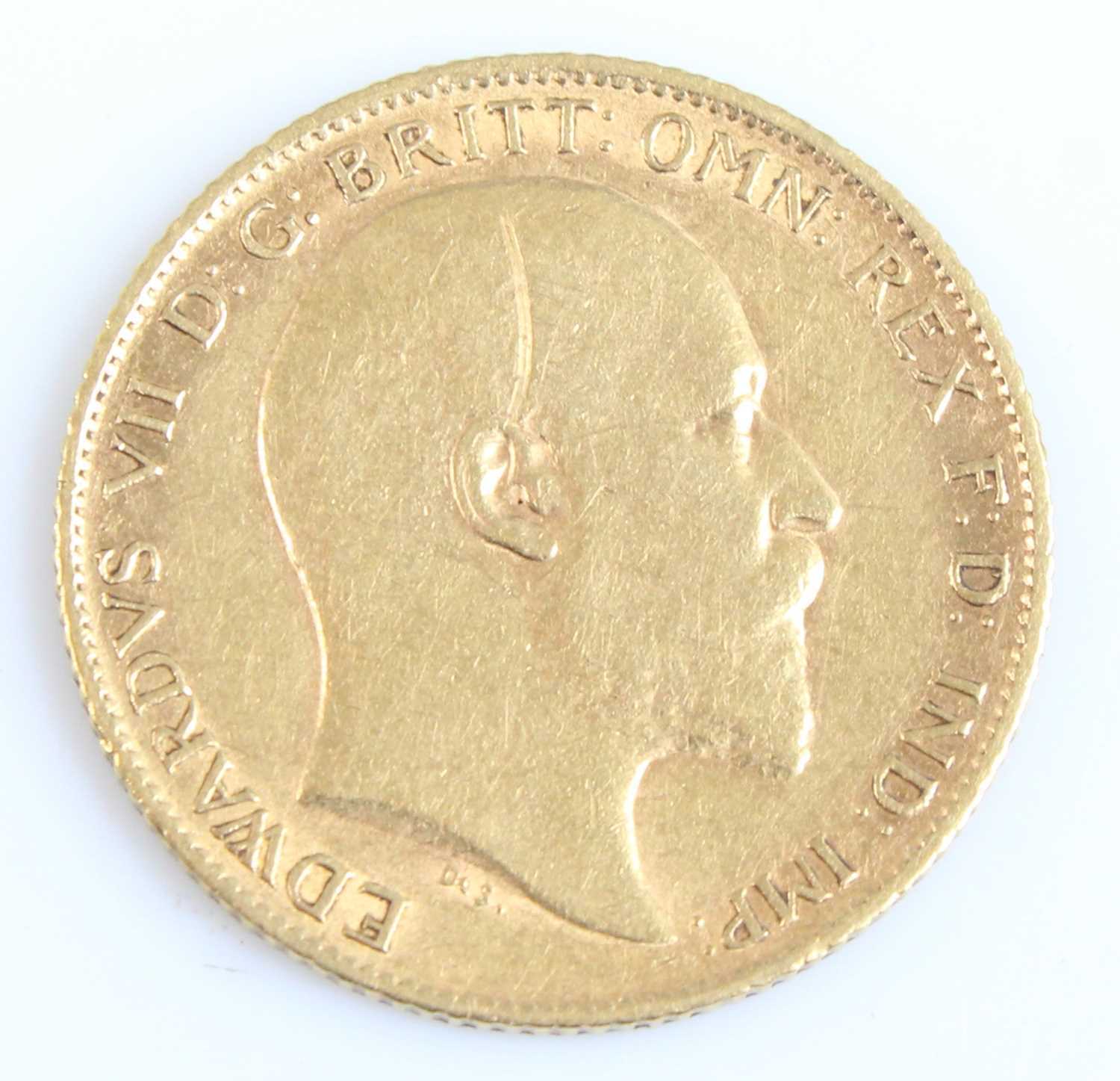 Lot 2019 - Great Britain, 1909 gold half sovereign,...