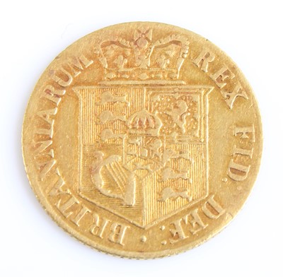 Lot 2045 - Great Britain, 1818 gold half sovereign,...