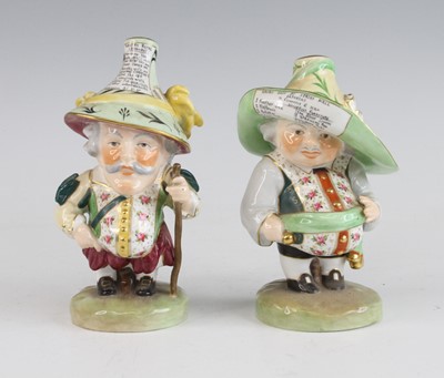Lot 2035 - Two Royal Crown Derby Mansion House dwarves,...