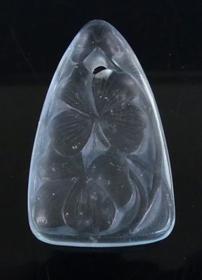 Lot 545 - René Lalique (1860-1945) - a moulded glass...