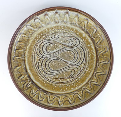 Lot 523 - Alan Frewin (b.1935) - a large studio pottery...