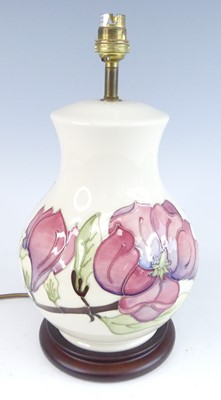Lot 504 - A contemporary Moorcroft Magnolia pattern...