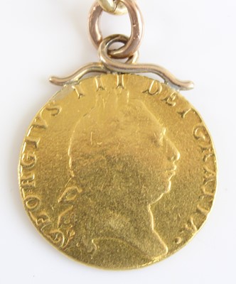 Lot 2004 - Great Britain, 1795 spade guinea, George III...