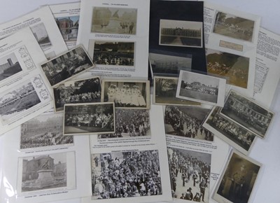 Lot 701 - A collection of early 20th century military...