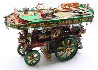 Lot 85 - A scratch built un-powered model of an Allchin...