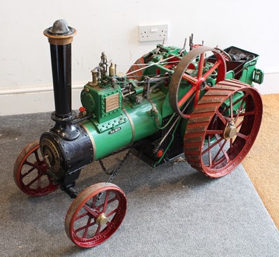 Lot 87 - 3 inch scalelive steam The Burrell single...