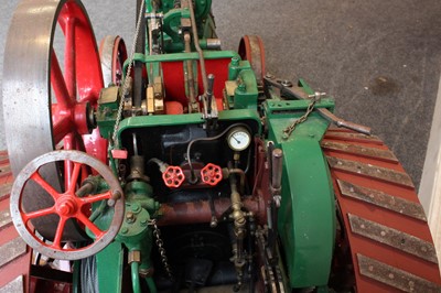 Lot 87 - 3 inch scalelive steam The Burrell single...