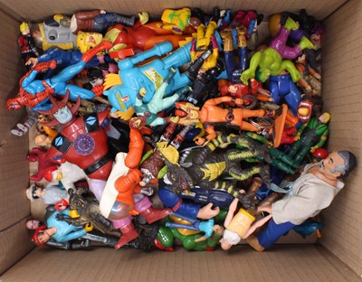 Lot 1530 - A collection of children's action figures,...
