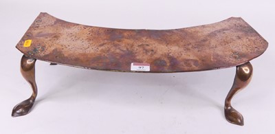 Lot 97 - A late 19th century Arts & Crafts copper and...